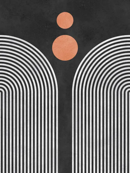 Desert Arches Abstract, wall art by Vitor Costa