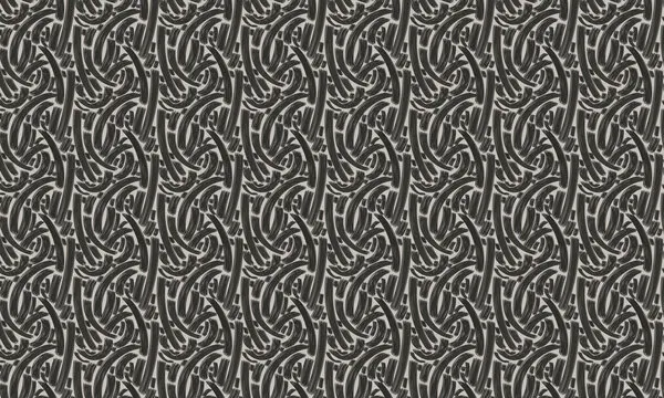 Rhythmic Monochrome Curves, wall art by Josie George