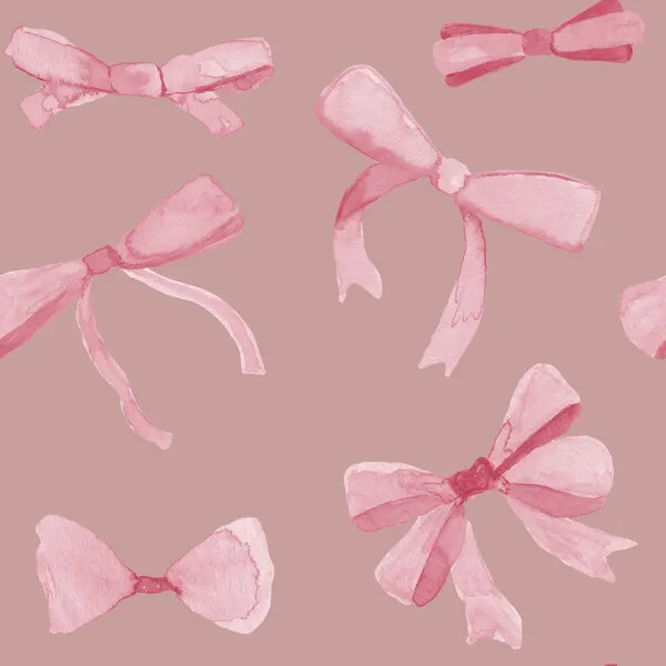Soft Pink Bows, wall art by Irene Demetri