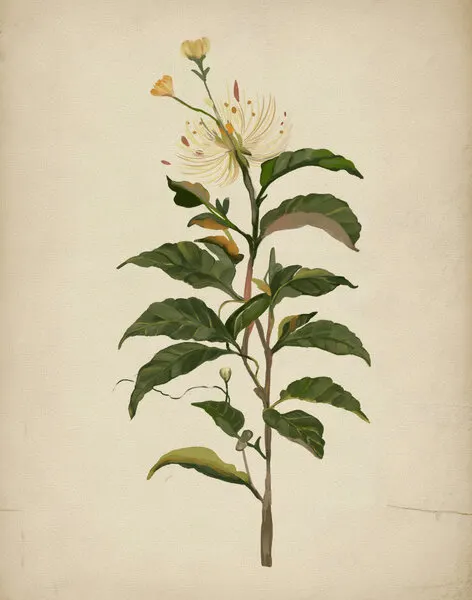 Elegant Botanical Bloom, wall art by Josie George