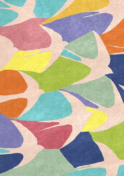 Abstract birds, wall art by Raissa Oltmanns