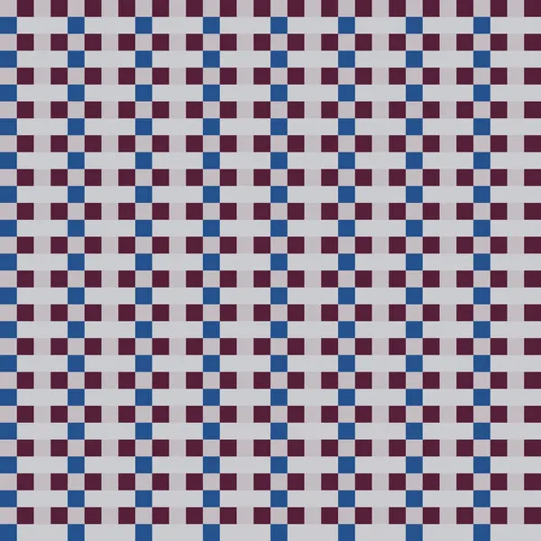 Interlocking Square Grid, wall art by Little Dean
