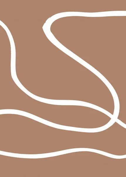 Organic Abstract Curves, wall art by Pictufy Studio
