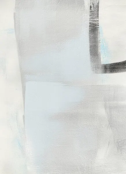 Subtle Grey Blue Abstract, wall art by Alma