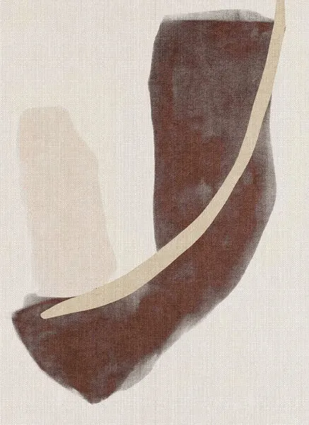 Abstract Earthy Shapes, wall art by Alma