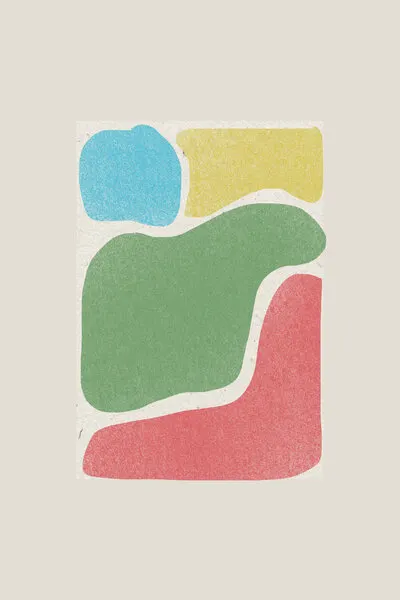 Colorful Forms, wall art by THE MIUUS STUDIO