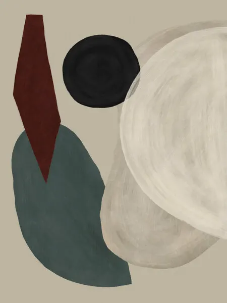Geometric Harmony, wall art by Treechild