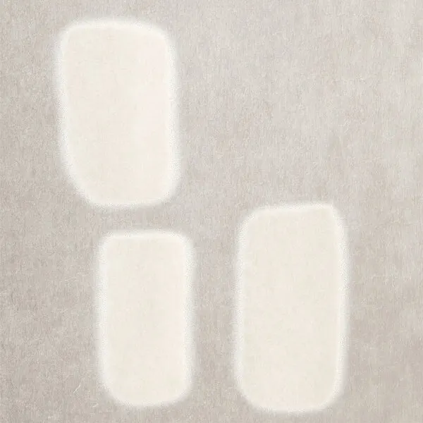 Cream Textured Shapes, wall art by Alma