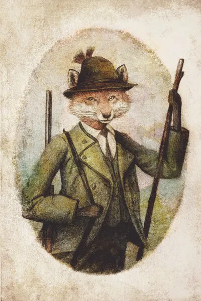 Hunting Season, wall art by Mike Koubou