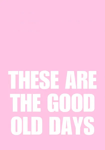 Good Old Days, wall art by Athene Fritsch