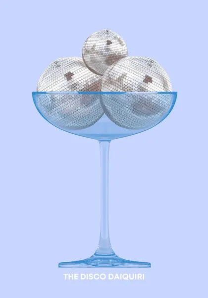 The Disco Daiquiri, wall art by Athene Fritsch