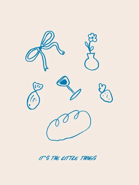Simple Joys, wall art by Treechild