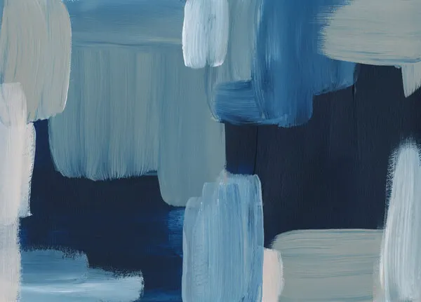 Abstract Brush Strokes, wall art by Mareike Böhmer