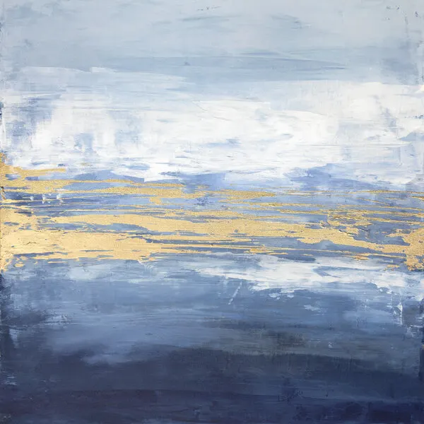 Peaceful Golden Horizon, wall art by Julia Contacessi