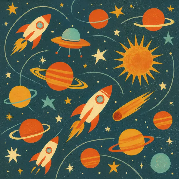Planetary Exploration, wall art by Taudalpoi