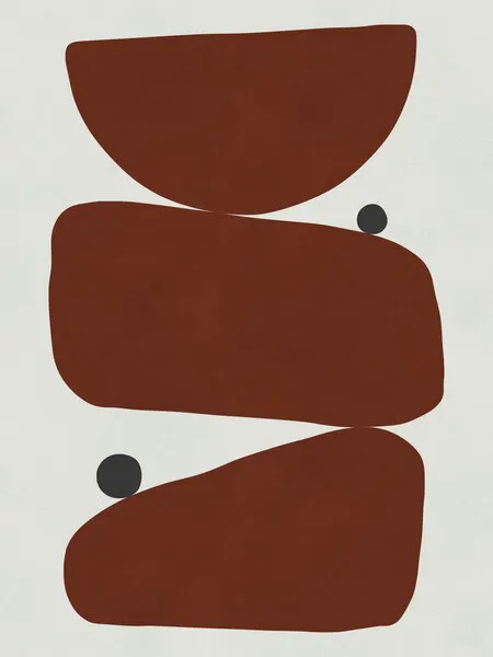 Balanced Organic Forms, wall art by Vitor Costa