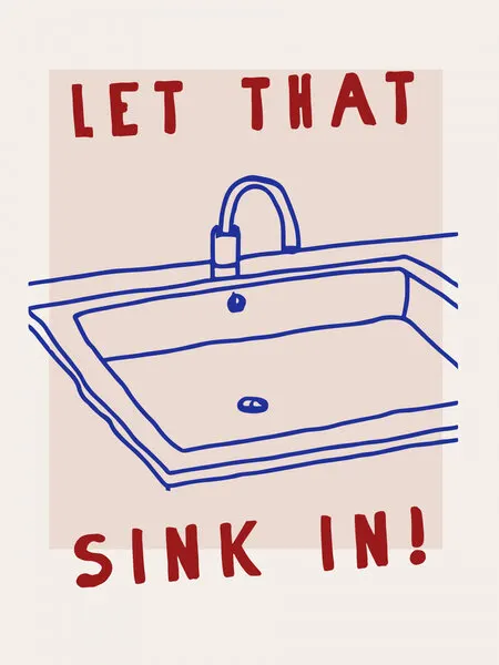 Sink Reflection, wall art by Treechild