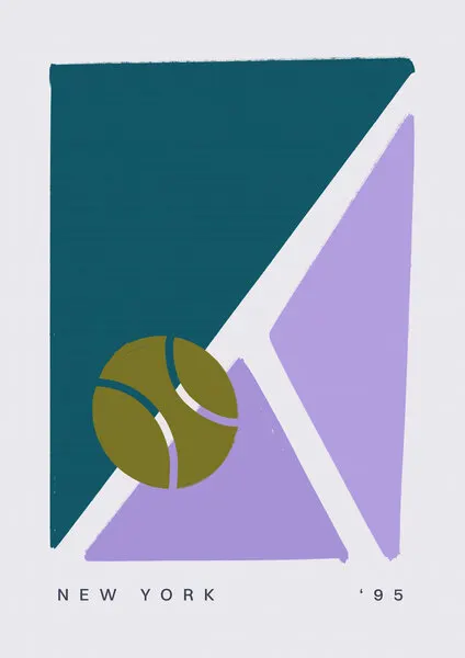 Newyorktennis1995, wall art by Treechild