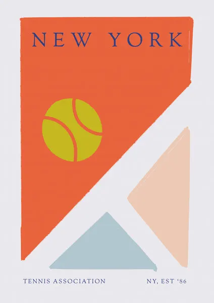 Newyorktennisassociation, wall art by Treechild