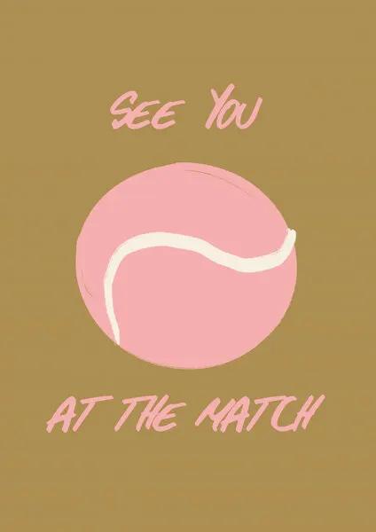 Seeyouatthematch, wall art by Treechild