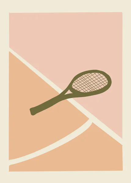 Tennisclubno01, wall art by Treechild
