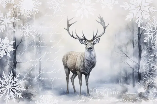 Nordic Winter II, wall art by Andrea Haase