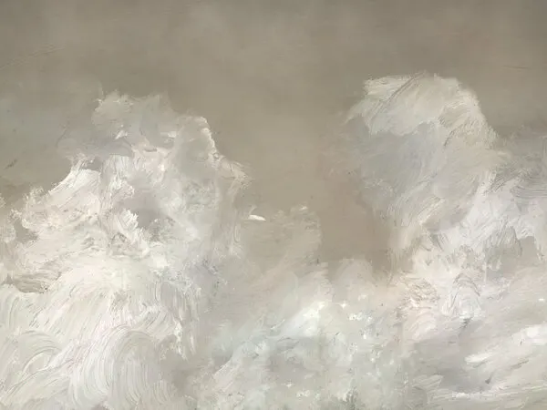 Floaty, wall art by Dan Hobday