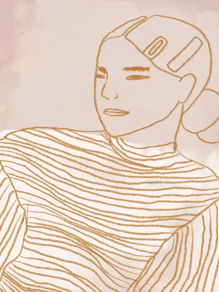 Linear Elegance, wall art by Treechild