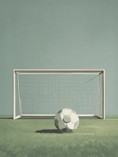 Soccer Ball Goal, wall art by Andreas Magnusson