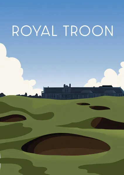 Classic Golf Links, wall art by Nicholas
