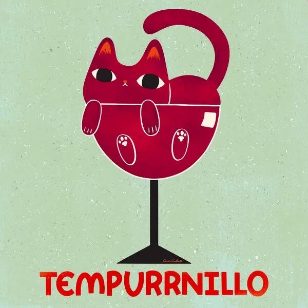 Tempurrnillo, wall art by Carrie Cantwell