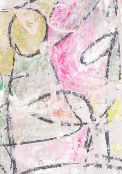 Vibrant Abstract Strokes, wall art by Annick