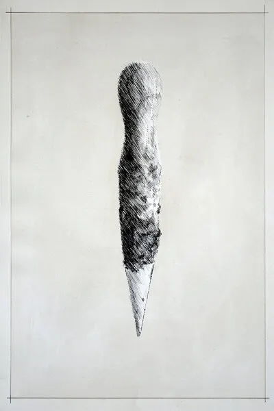 Dark Textured Point, wall art by David Diehl