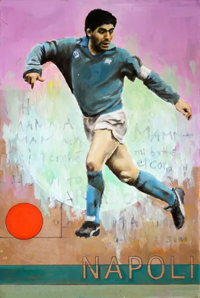 Dynamic Soccer Athlete, wall art by David Diehl