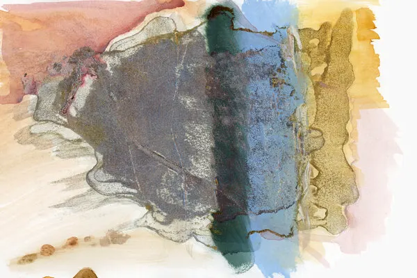 Modern Abstract Shimmer, wall art by cartissi