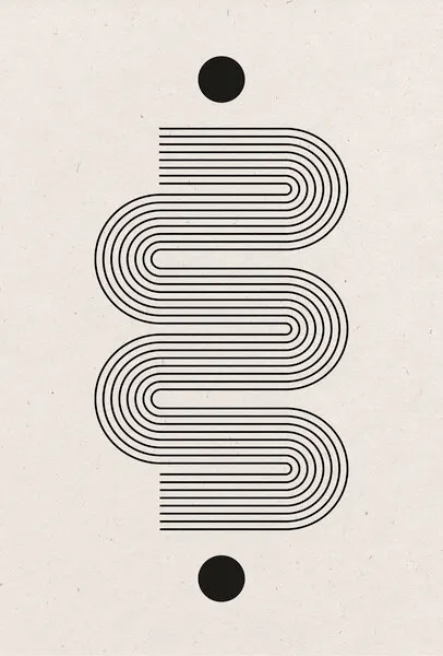 Winding Harmony, wall art by THE MIUUS STUDIO