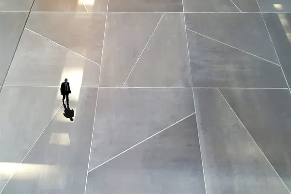 Walking a Modern Path, wall art by Huib Limberg