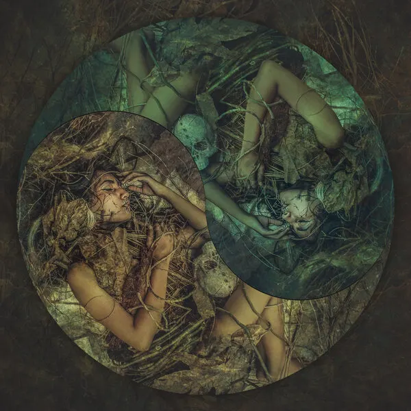 Entwined Nature Spirits, wall art by Ajar Setiadi