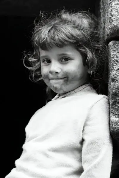 Dirty Faced Child, wall art by Eduardo Perez Sanchez