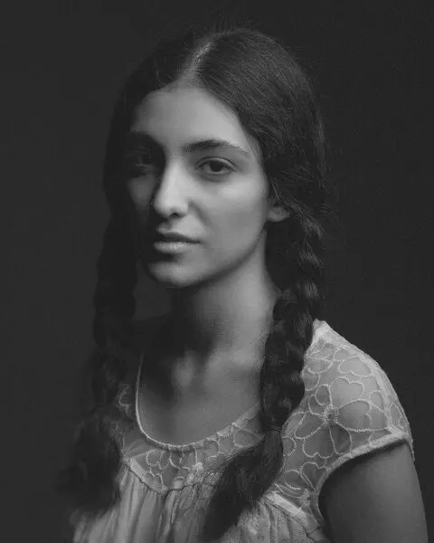 Classic Braided Portrait, wall art by Shizuo Shiki