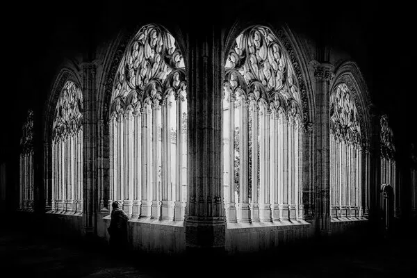 Cathedral Window Solitude, wall art by Raffaele Maglione