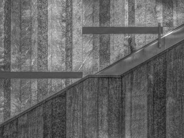 Modern Urban Ascent, wall art by Klaus Lenzen