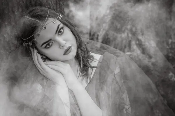 Ethereal Woman Portrait, wall art by iuliana pasca