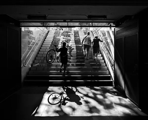 Upward Journey in Light, wall art by Milan Uhrin  AFIAP AZSF