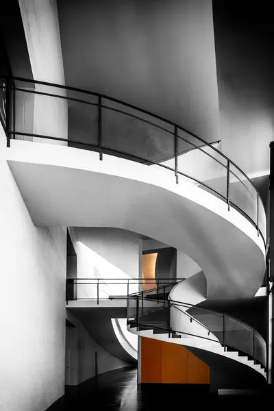 Modern Spiral Architecture, wall art by Angel Villalba