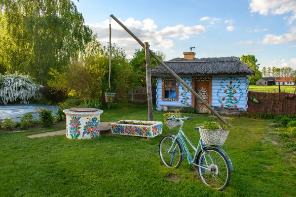 Charming Village Cottage, wall art by Marek Lapa