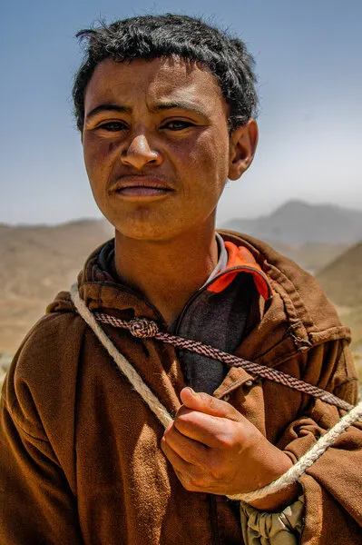 Desert Boy's Gaze, wall art by Raffaele Maglione