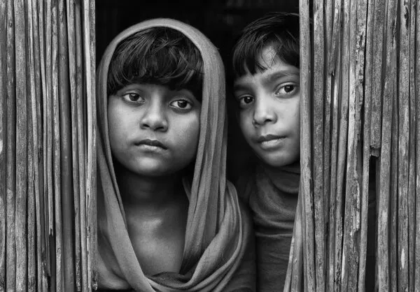 Children's Gaze, wall art by Abhraneel Chakraborty