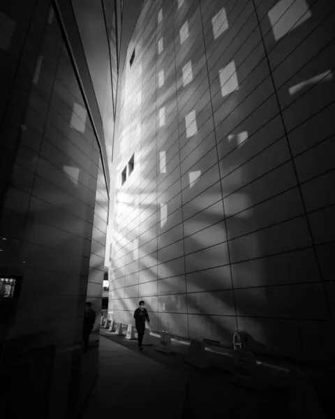Urban Light And Shadows, wall art by Yasuhiro Takachi