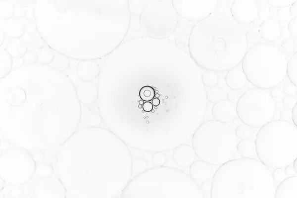 White Liquid Circles, wall art by Vladislav Danilov